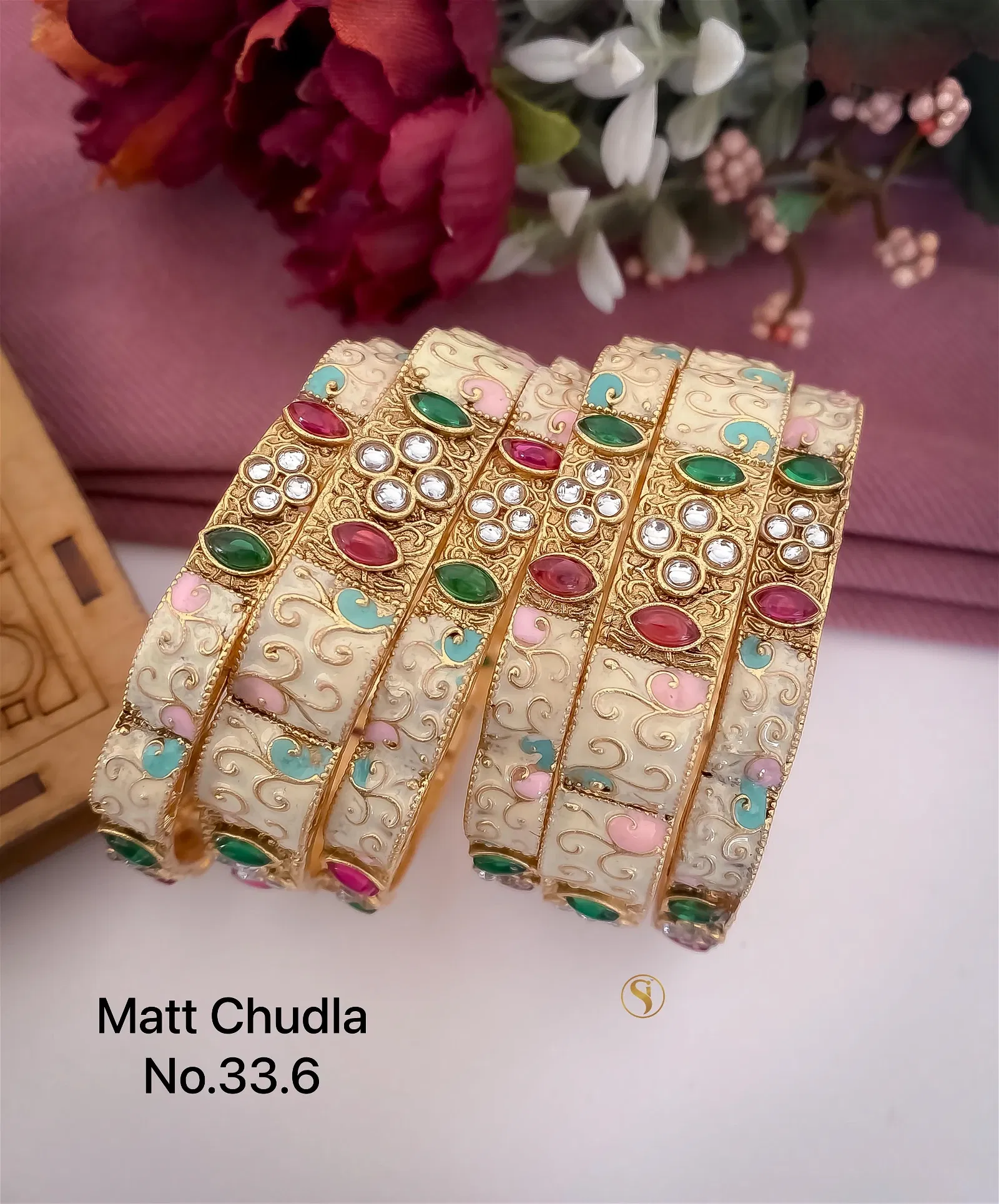 Matte Chudla Bangles Wholesale Market In Surat
